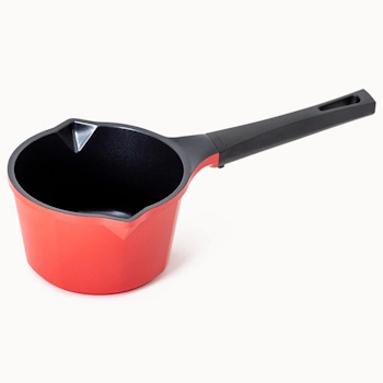 Neoflam Venn 14cm Milk Pan Non-Induction Red