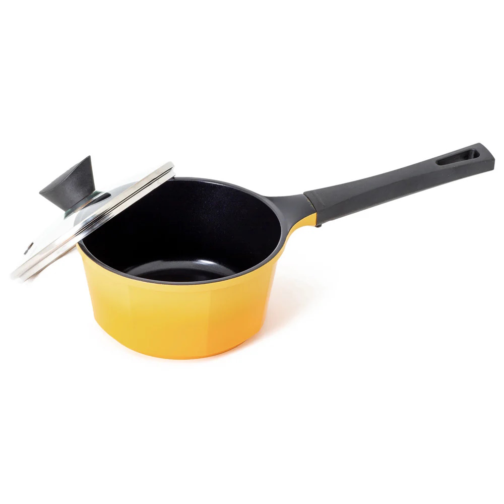 Neoflam Venn 18cm Sauce Pan Induction Yellow-2