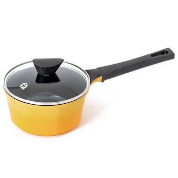 Neoflam Venn 18cm Sauce Pan Induction Yellow