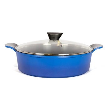 Neoflam Venn 32cm Low Casserole induction Blue