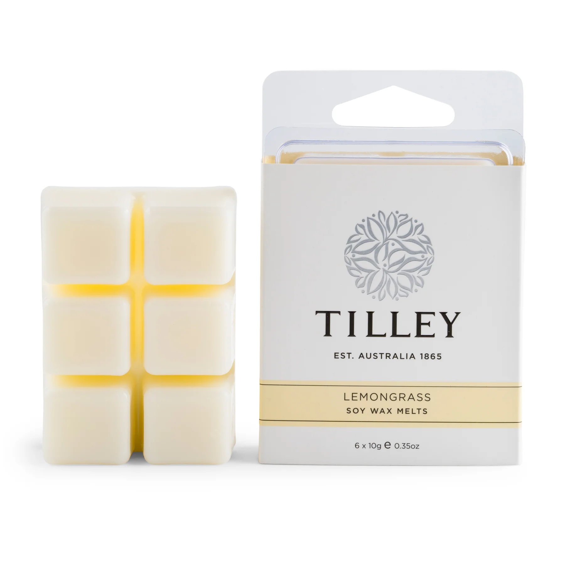 Tilley Lemongrass Square Soy Wax Melts 60g-3