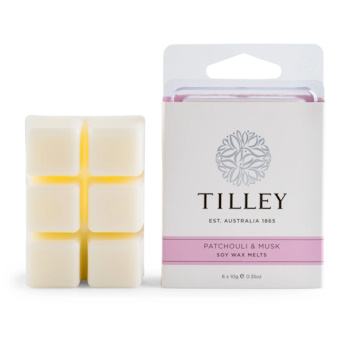 Tilley Patchouli Musk  Square Soy Wax Melts 60g