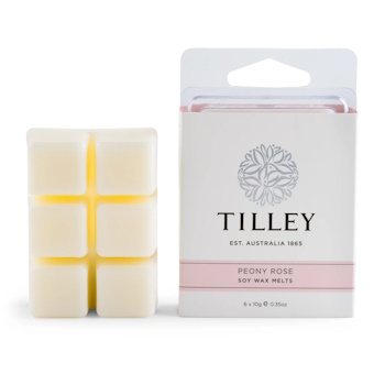 Tilley Peony Rose Square Soy Wax Melts 60g