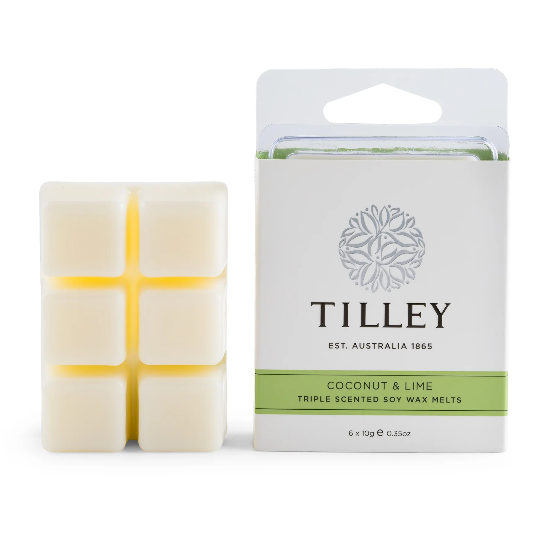 Tilley Coconut & Lime Square Soy Wax Melts 60g