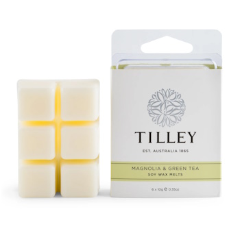 Tilley Magnolia & Green Tea Square Soy Wax Melts 60g