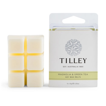 Tilley Magnolia & Green Tea Square Soy Wax Melts 60g