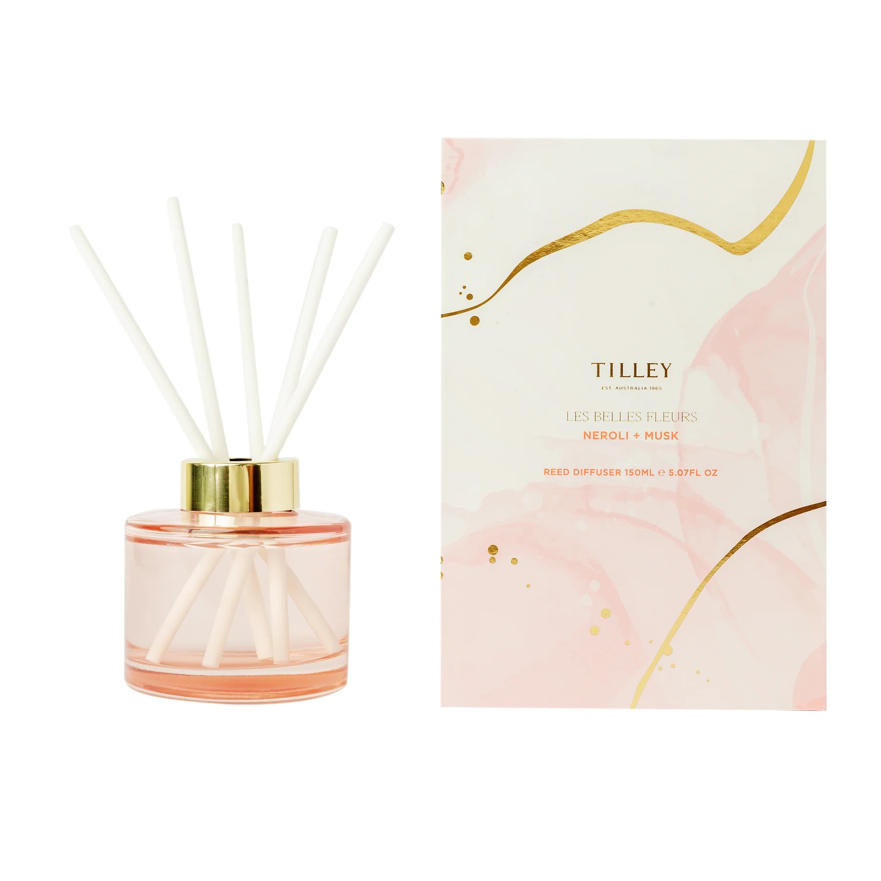 Tilley Limited Edition Les Belles Fleurs Triple Scented Reed Diffuser 150ml-3