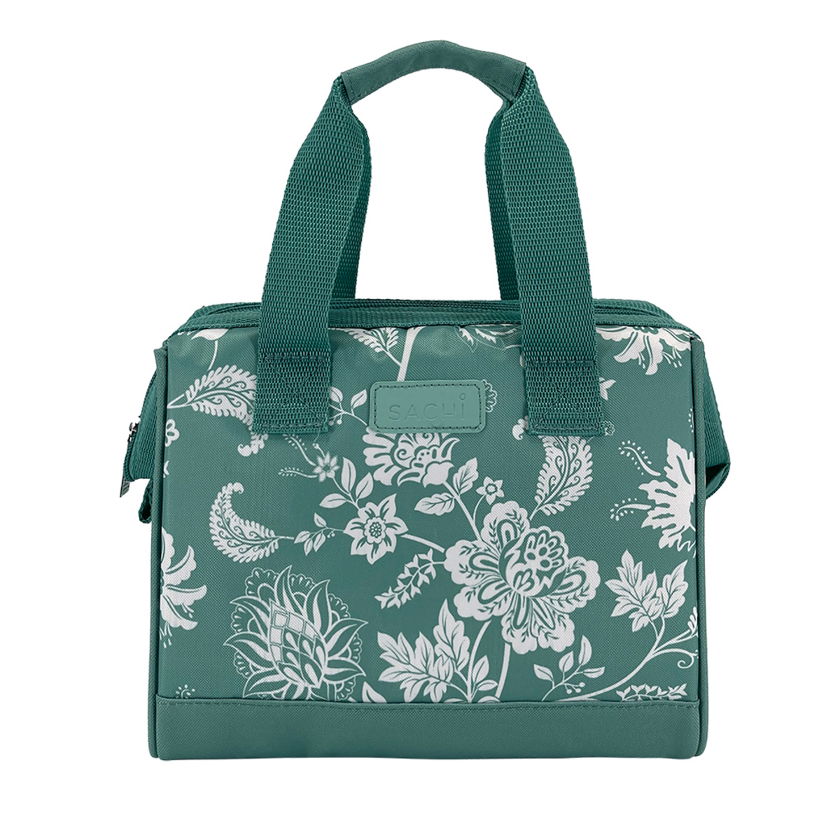 Sachi Style 34 Insulated Lunch Bag - Green Paisley-2