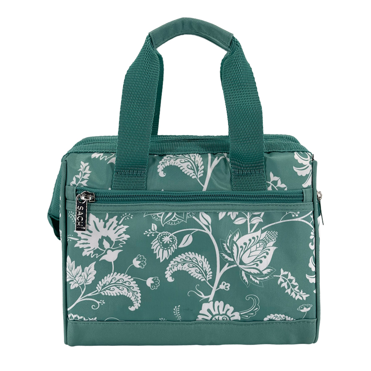 Sachi Style 34 Insulated Lunch Bag - Green Paisley-3