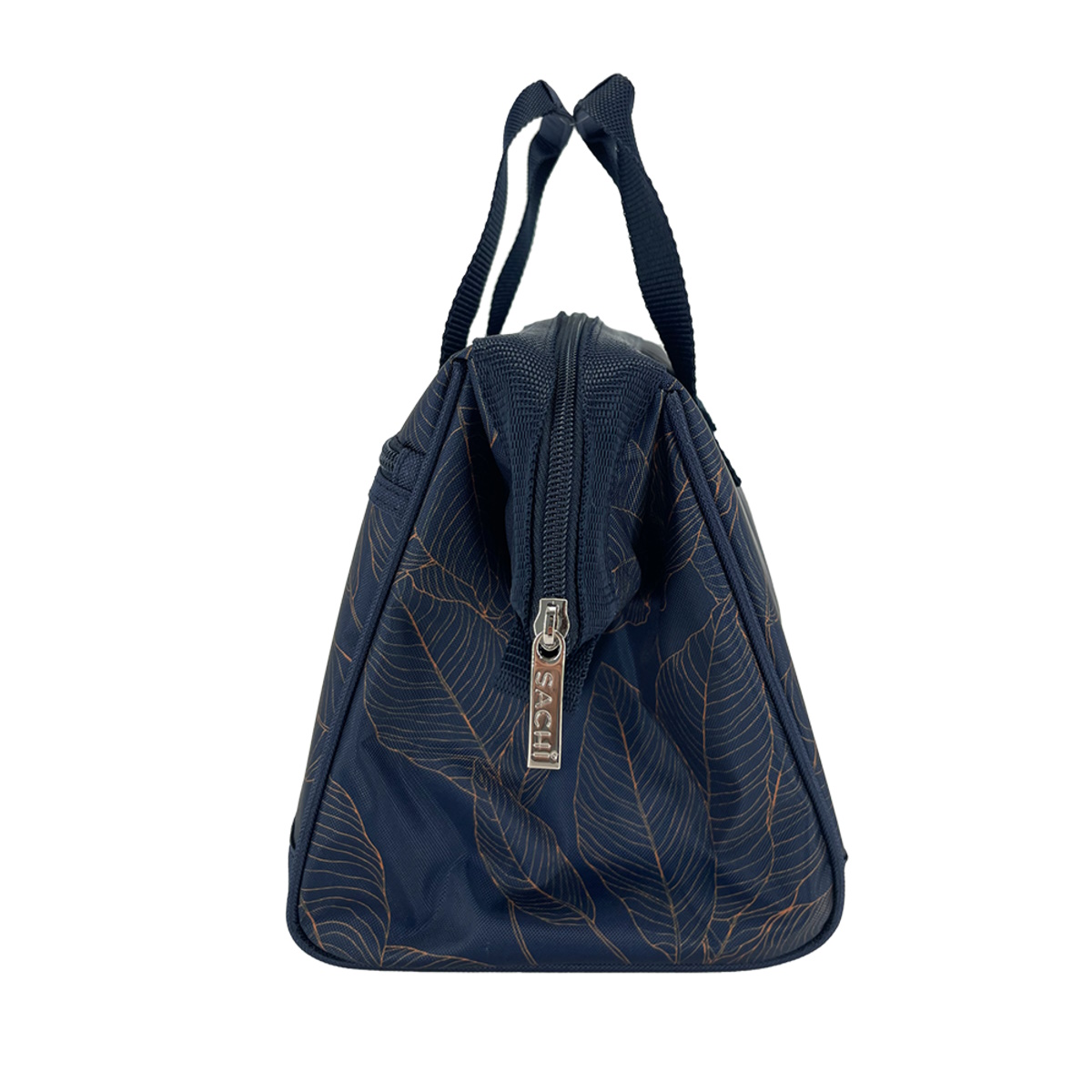 Sachi Style 34 Insulated Lunch Bag - Navy Leaves-4