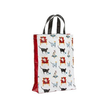 Ashdene Pampered Cats PVC Coated Tote Bag