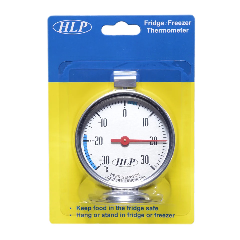 HLP 834L - Refrigeration & Freezer Dial Thermometer w/ Large Display