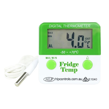 HLP Fridge Temp - Fridge / Freezer Thermometer