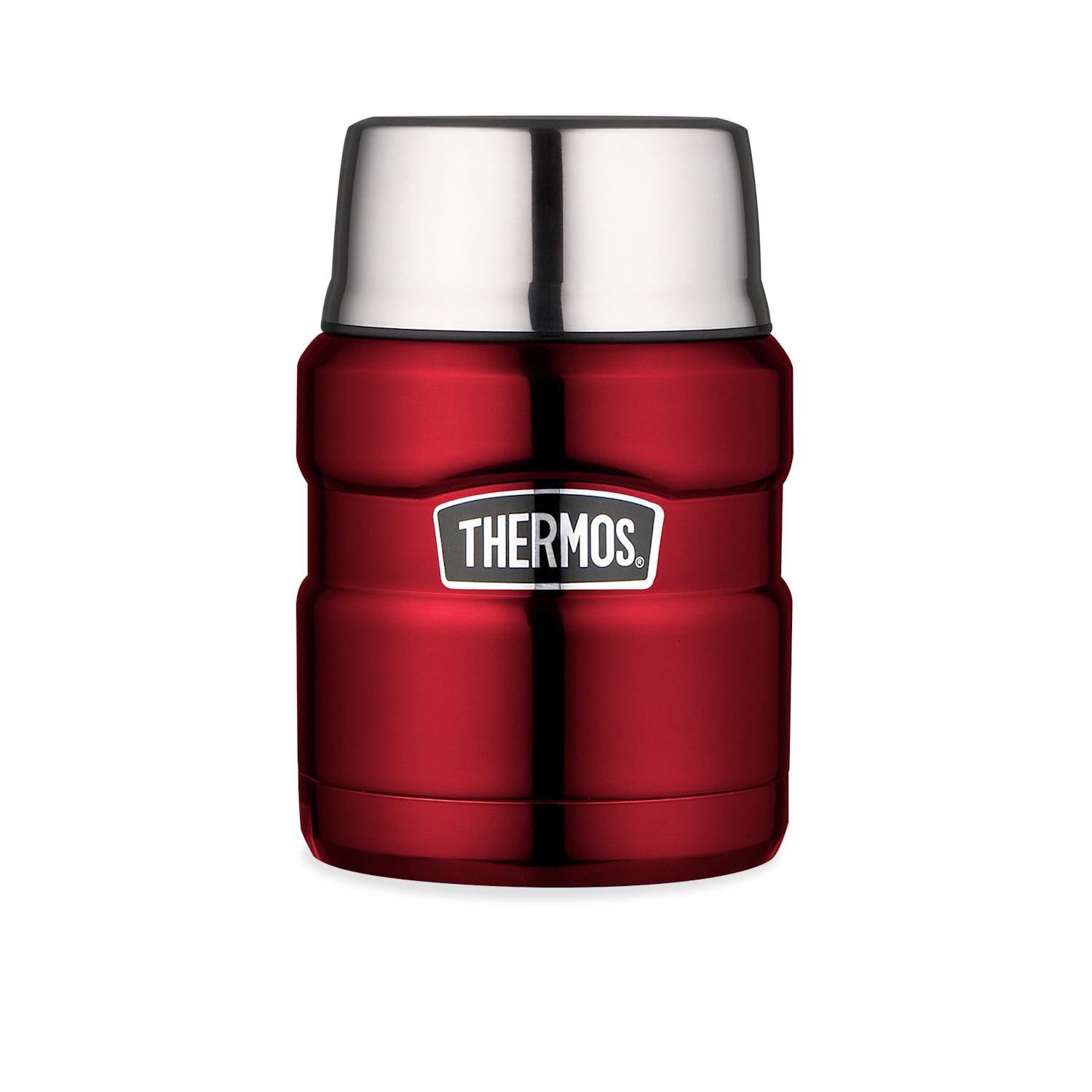 Thermos – Stainless King™ Stainless Steel Vacuum Insulated Food Jar 470ml Red-3