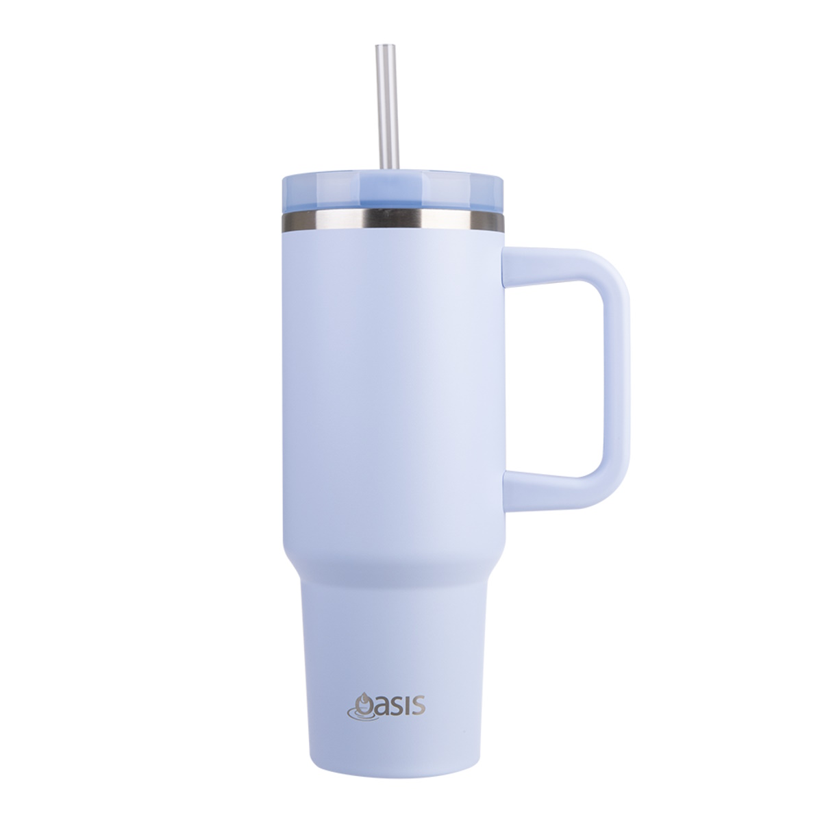 Oasis Stainless Steel Double Wall Insulated Commuter Travel Tumbler 1.2l PERIWINKLE