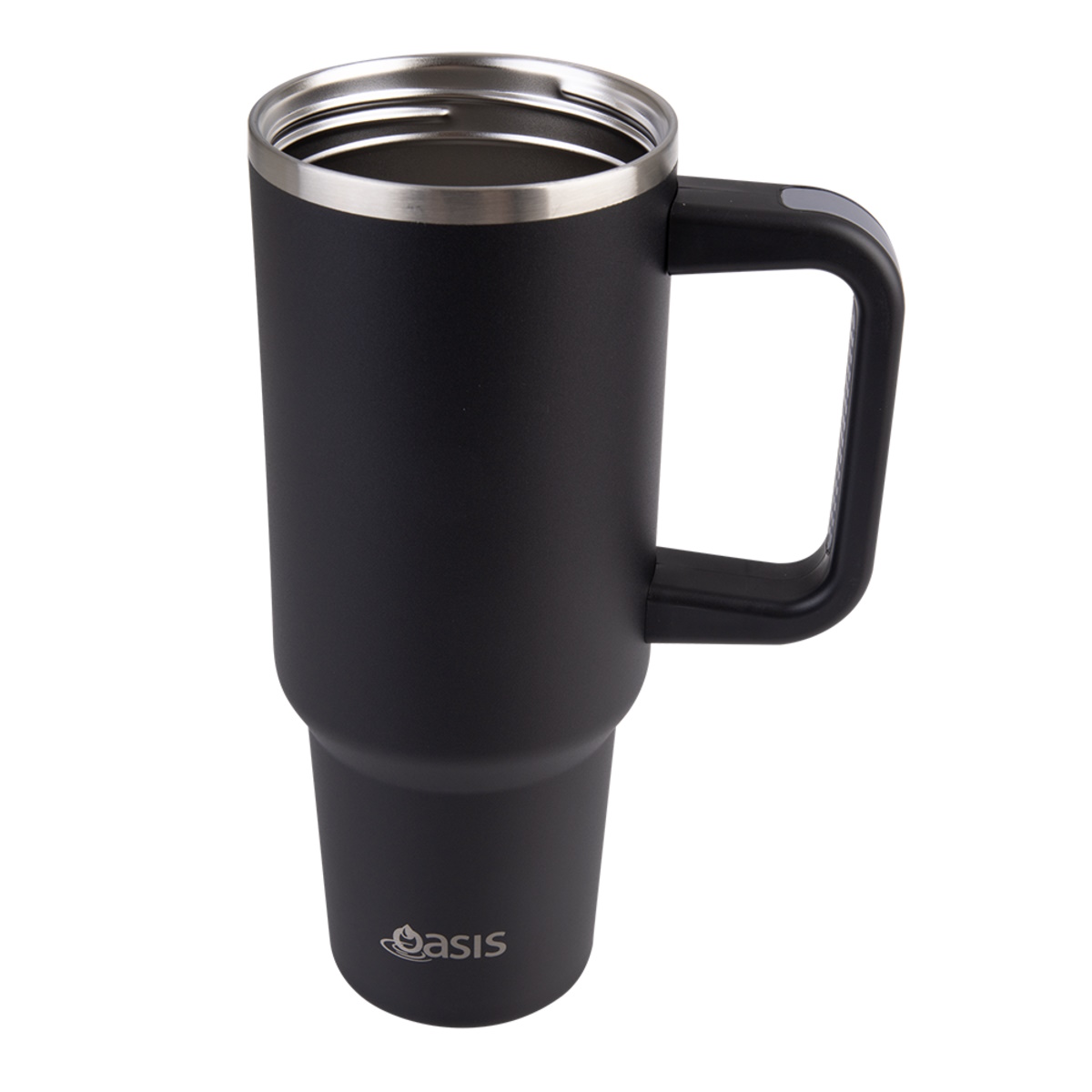 Oasis Stainless Steel Double Wall Insulated Commuter Travel Tumbler 1.2l  BLACK-3