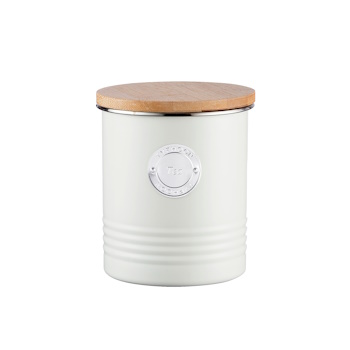 Typhoon Living Tea Canister 1l Cream