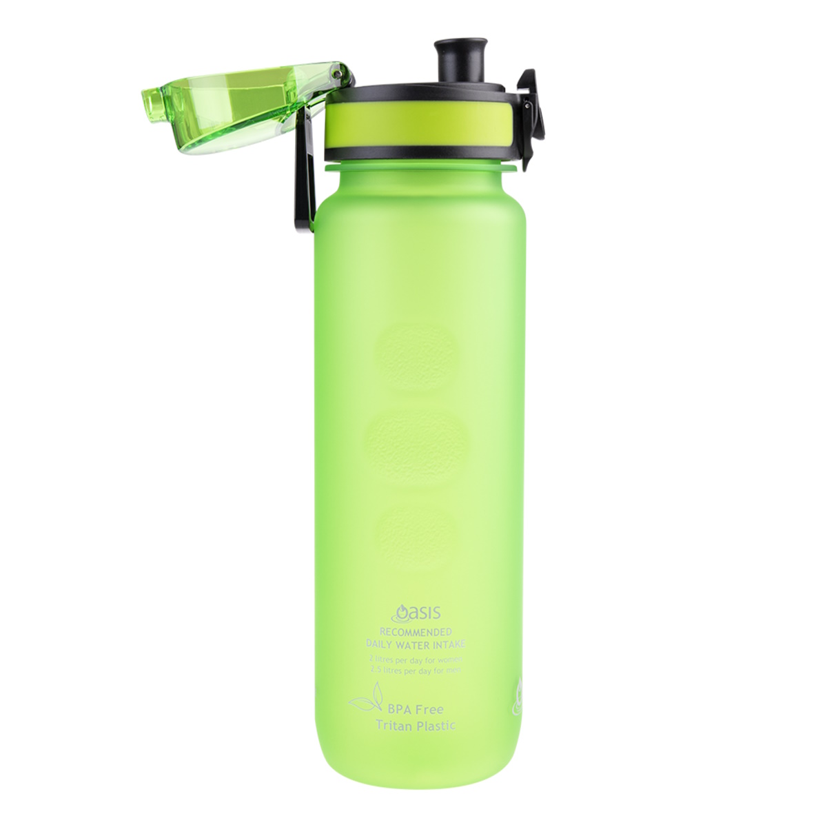 Oasis Tritan Sports Bottle 550ml - Green-3