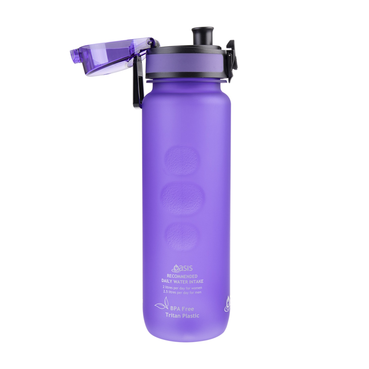 Oasis Tritan Sports Bottle 550ml - Purple-3