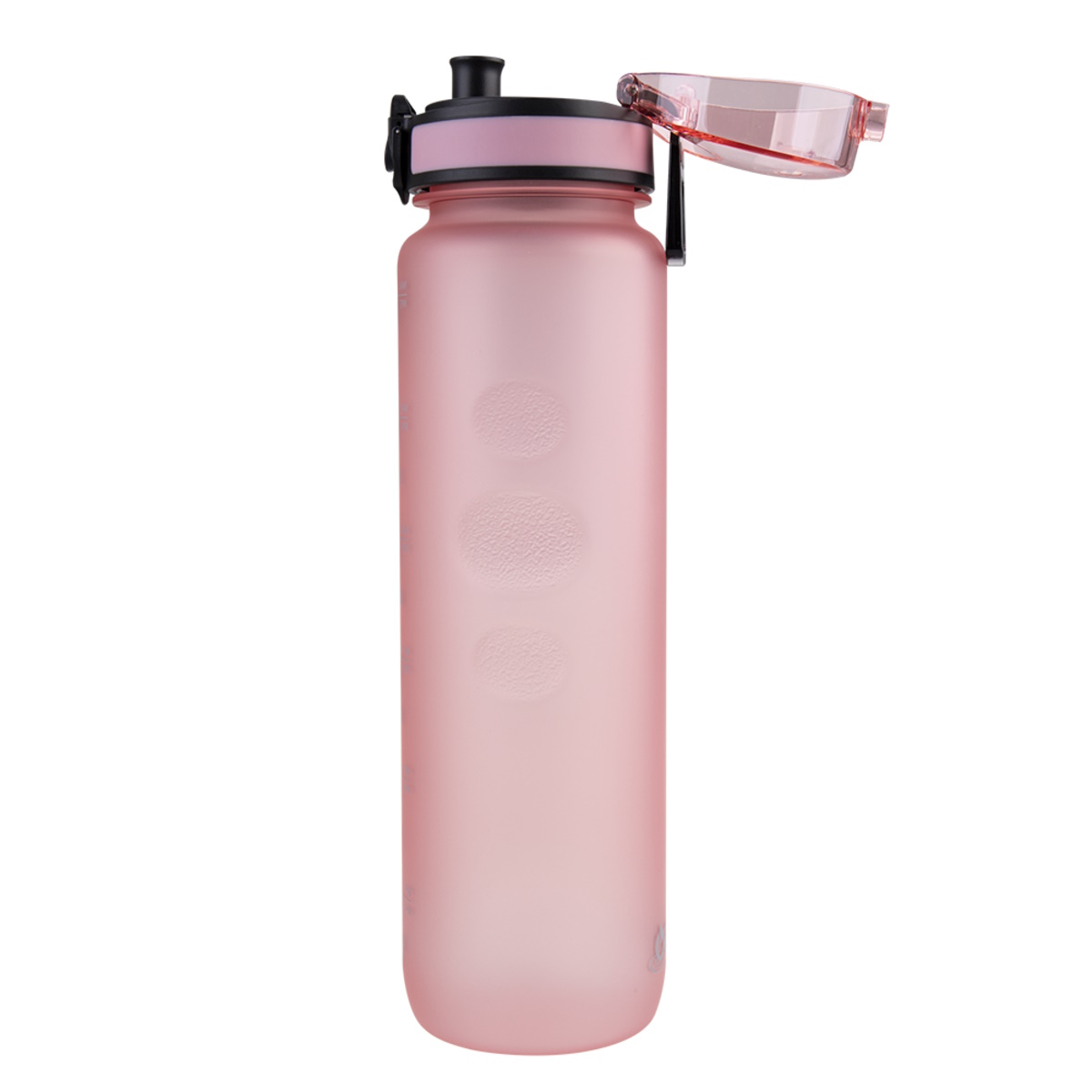 Oasis Tritan Motivational Sports Bottle 1l - Glow Pink-2