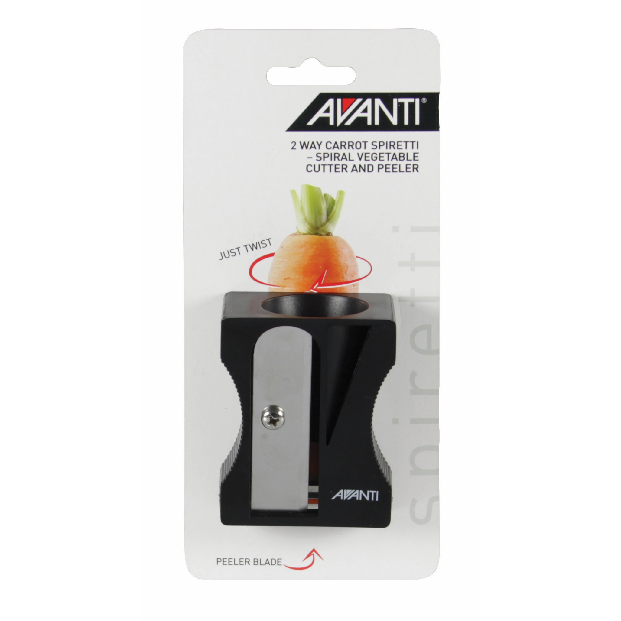 Avanti Carrot Spiretti - Black