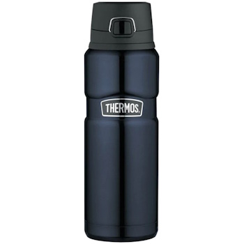 Thermos Stainless King Vacuum Insulated Bottle, 710ml - Midnight Blue