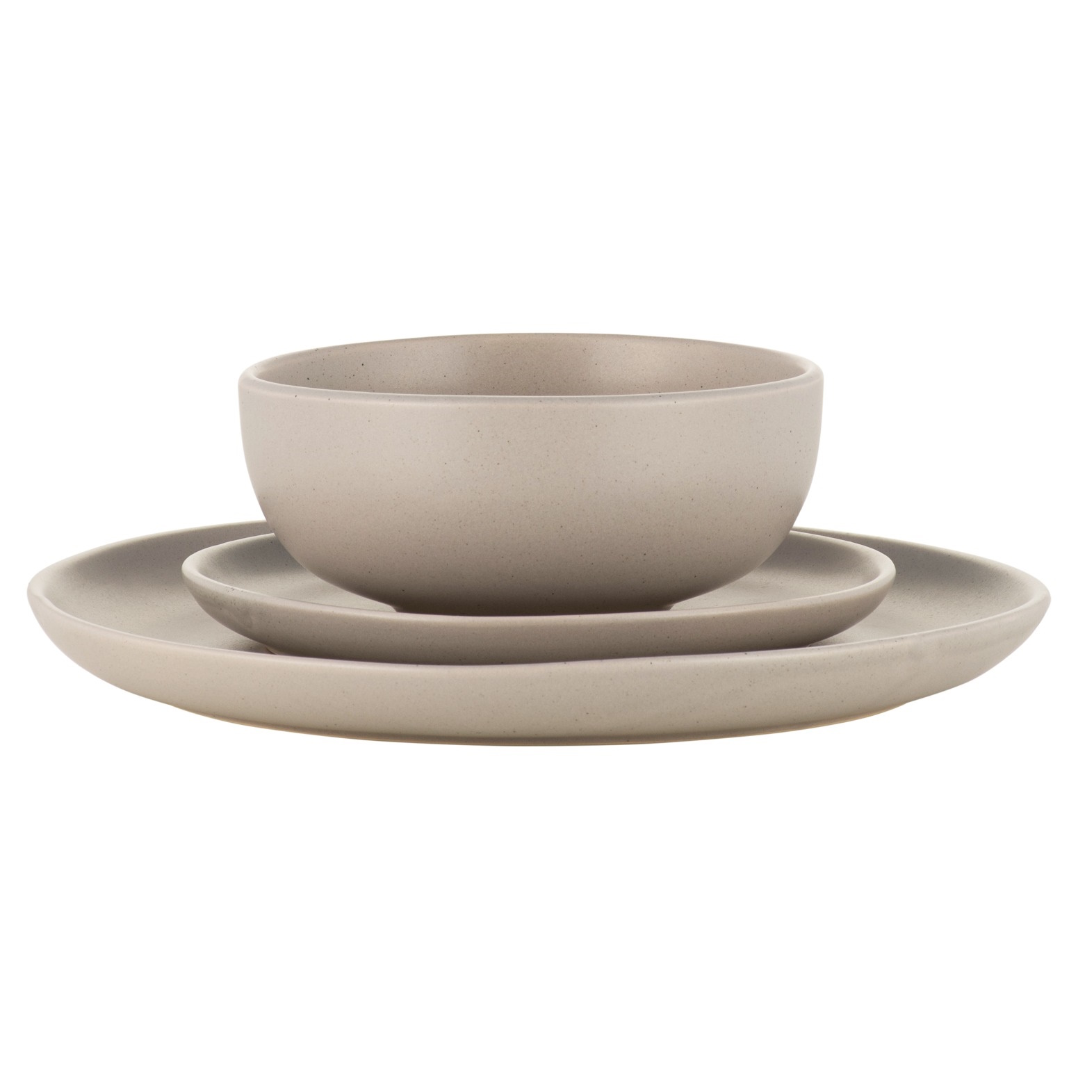 Maxwell & Williams Palette Dinner Set 12pc Grey Speckle Gift Boxed-4
