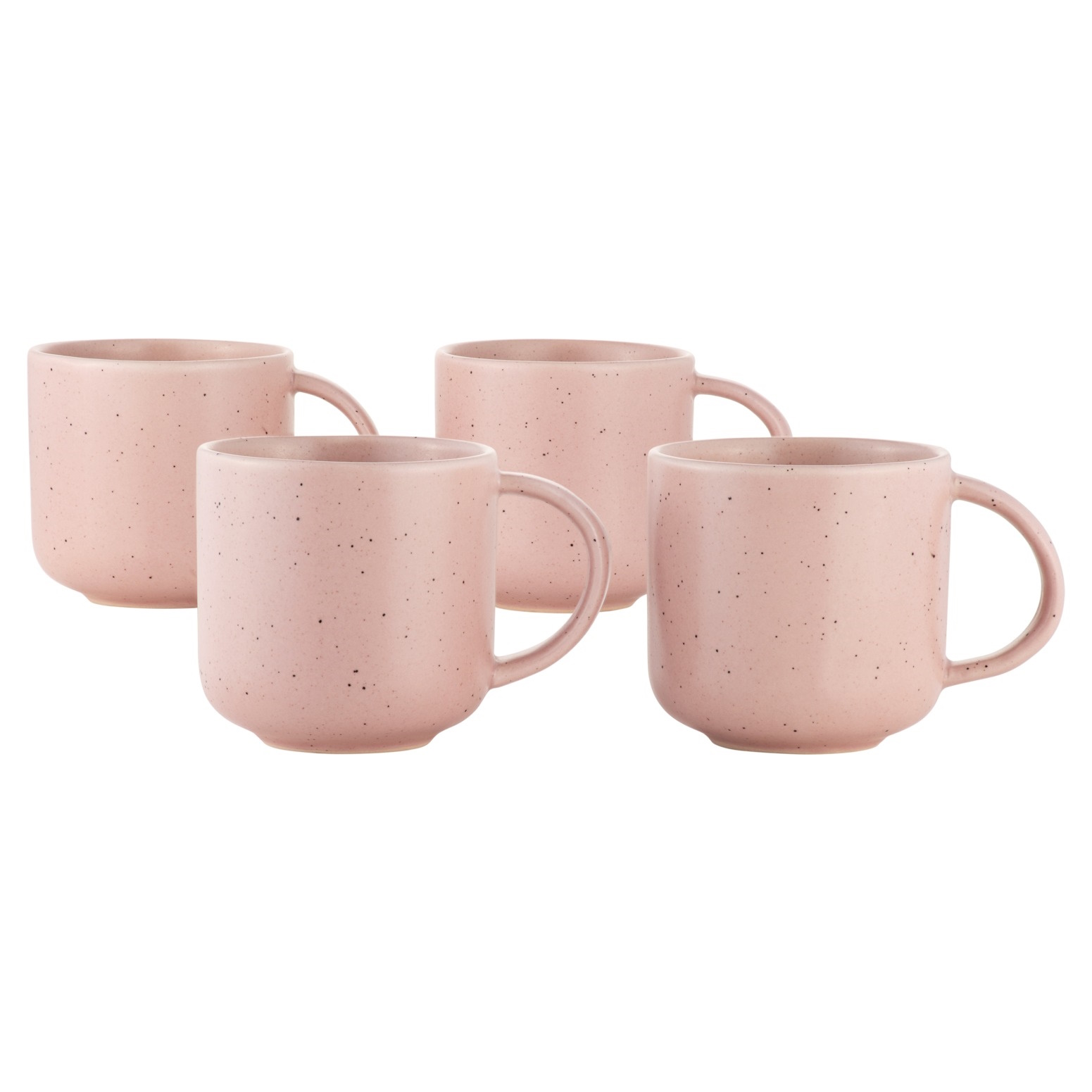 Maxwell & Williams Palette Mug Set of 4 360ML Pink Speckle Gift Boxed-1