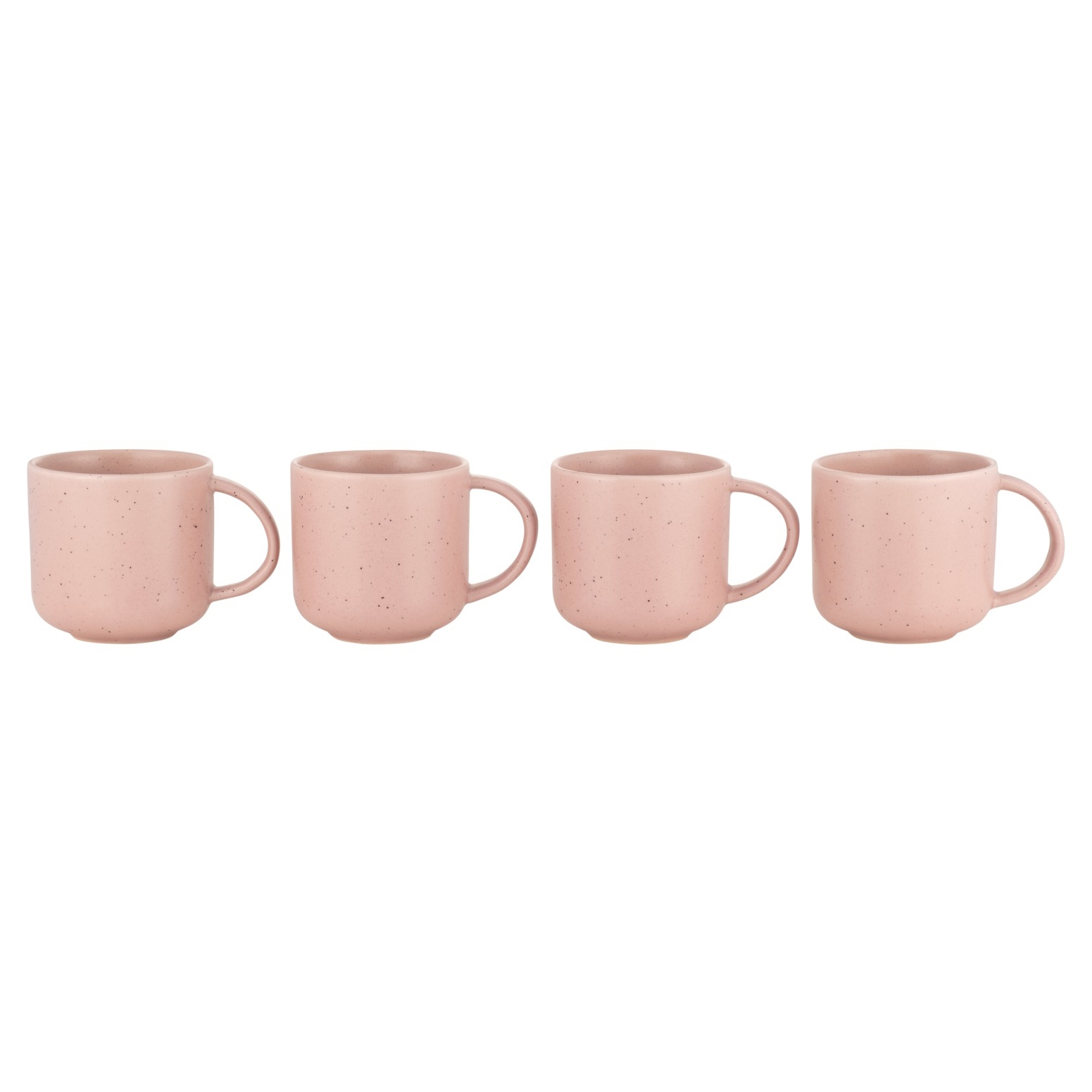 Maxwell & Williams Palette Mug Set of 4 360ML Pink Speckle Gift Boxed-4