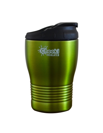 Cheeki Coffee Cups Spill Proof Lime 240ml