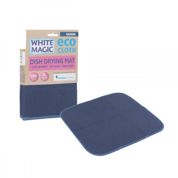 White Magic Drying Mat- Denim