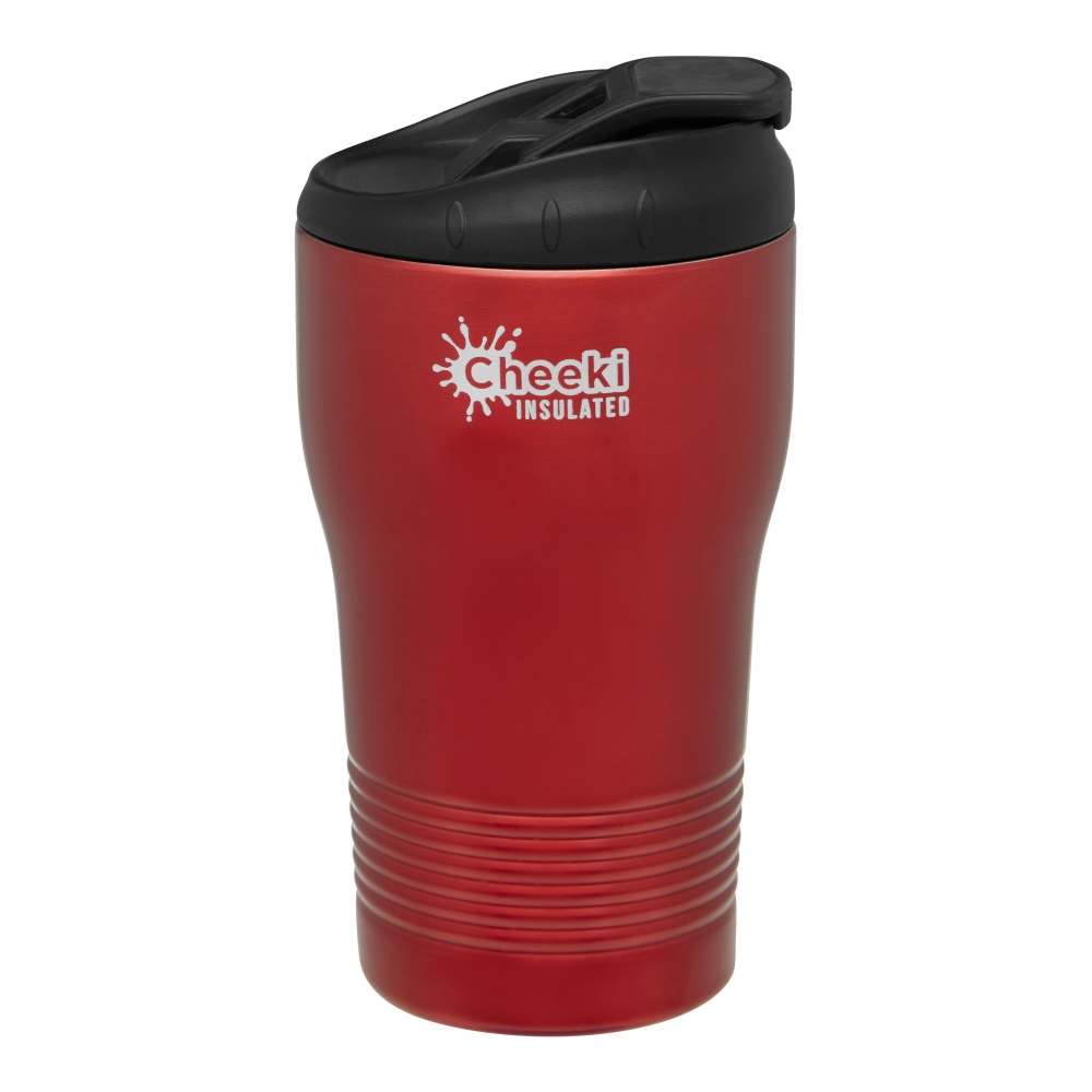 Cheeki Coffee CupsSpill Proof Cherry Red 310ml-2