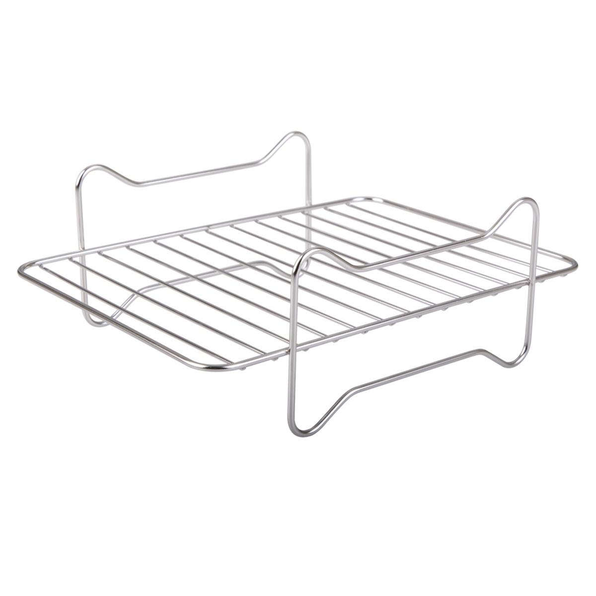 Appetito Stainless Steel Rectangle Air Fryer Rack 22 X 16cm-1