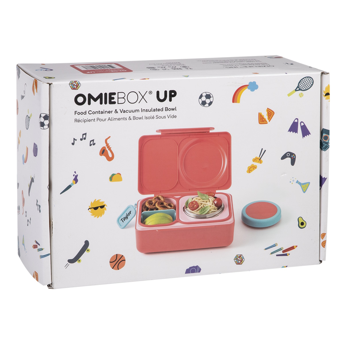 Omie Omieboxup Hot & Cold Bento Box - CHERRY PINK-3