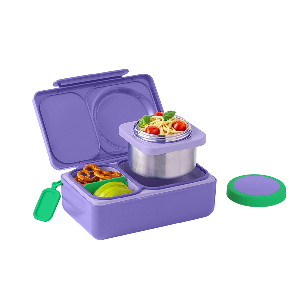 Omie Omieboxup Hot & Cold Bento Box - GALAXY PURPLE-2