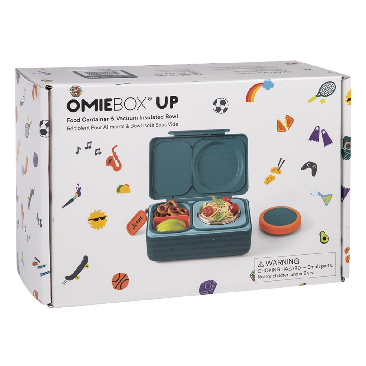 Omie Omieboxup Hot & Cold Bento Box - TEAL GREEN-3