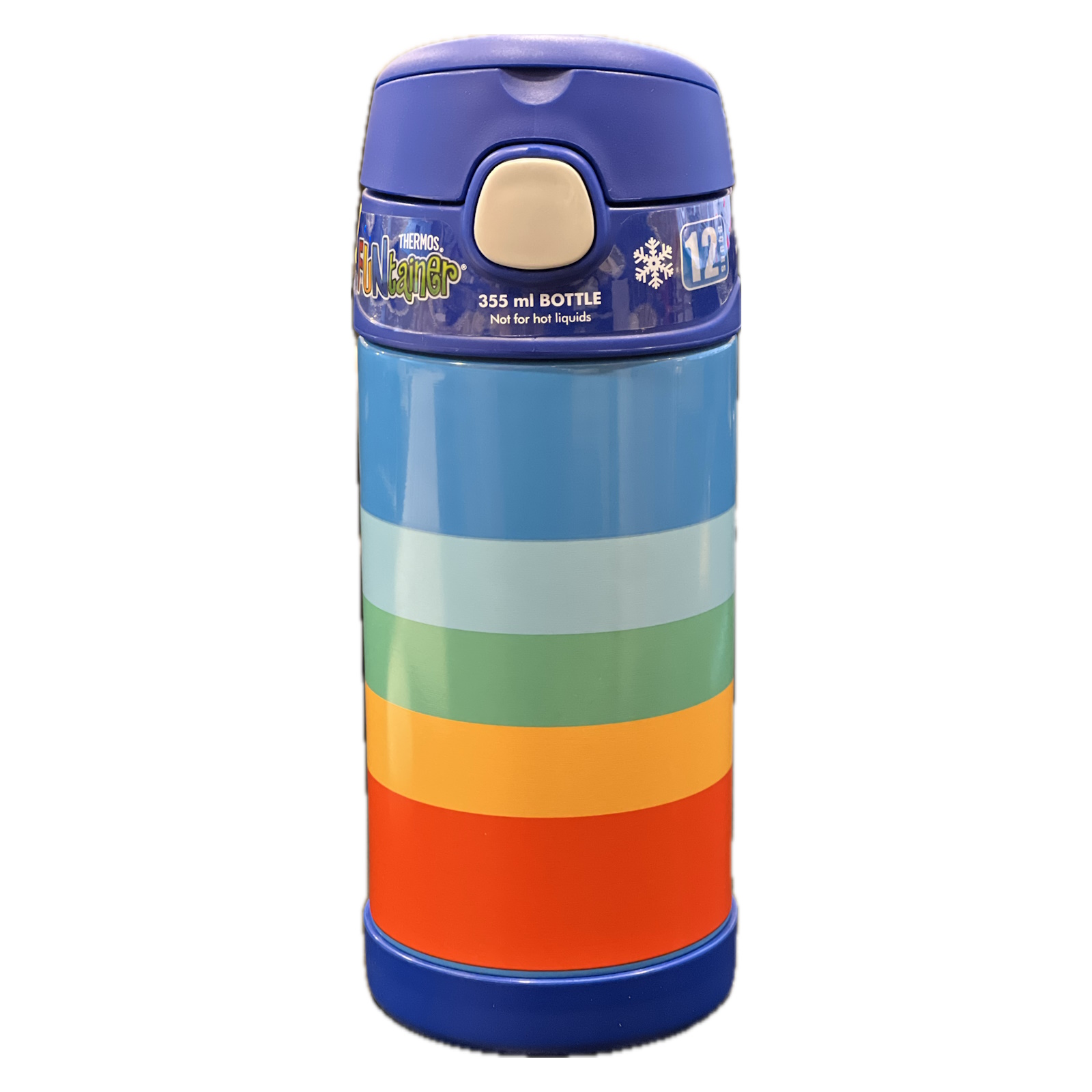 Thermos FUNtainer Vacuum Insulated Drink Bottle - Cool Retro-1