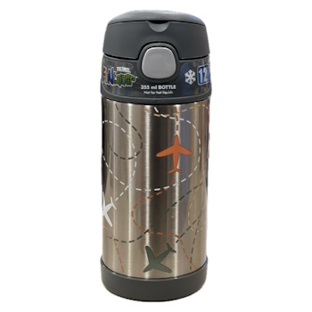Thermos FUNtainer Vacuum Insulated Drink Bottle - Flight Path
