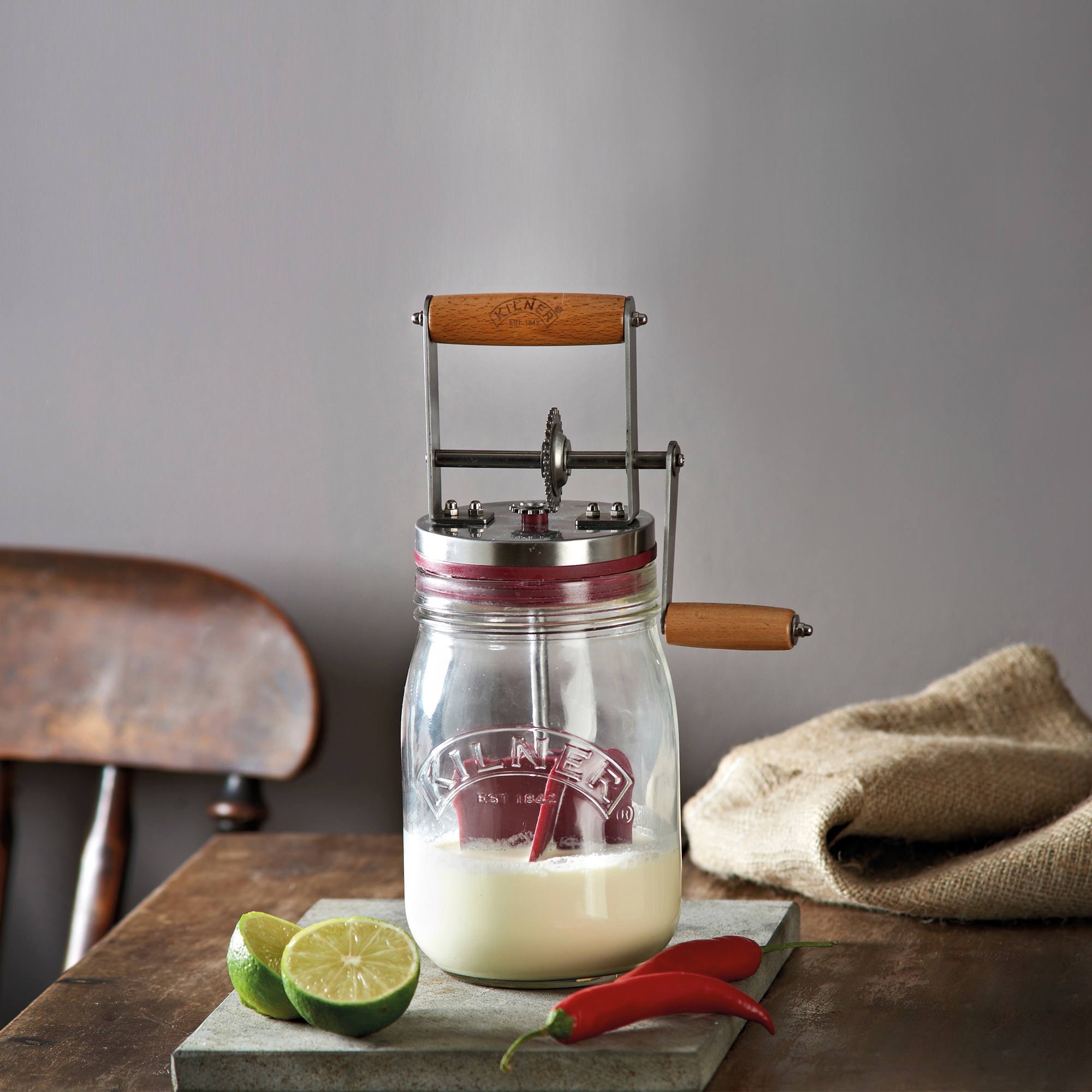 Kilner Butter Churner 1Ltr-2