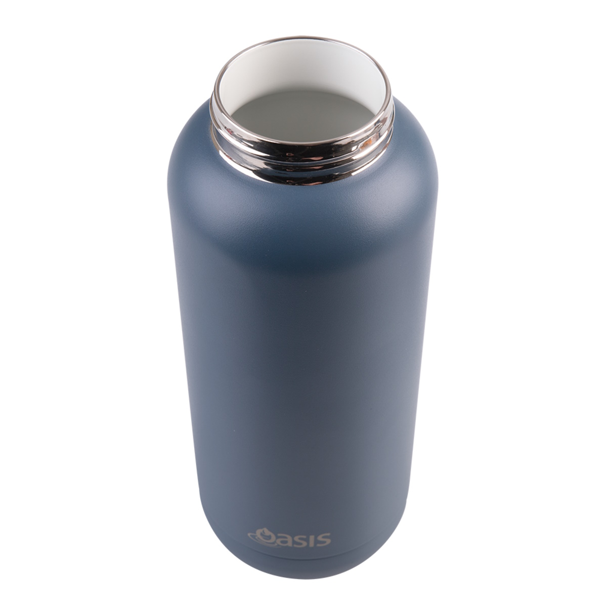 Oasis Moda Ceramic Lined Stainless Steel Triple Wall Insulated Drink Bottle 1l - Indigo-3