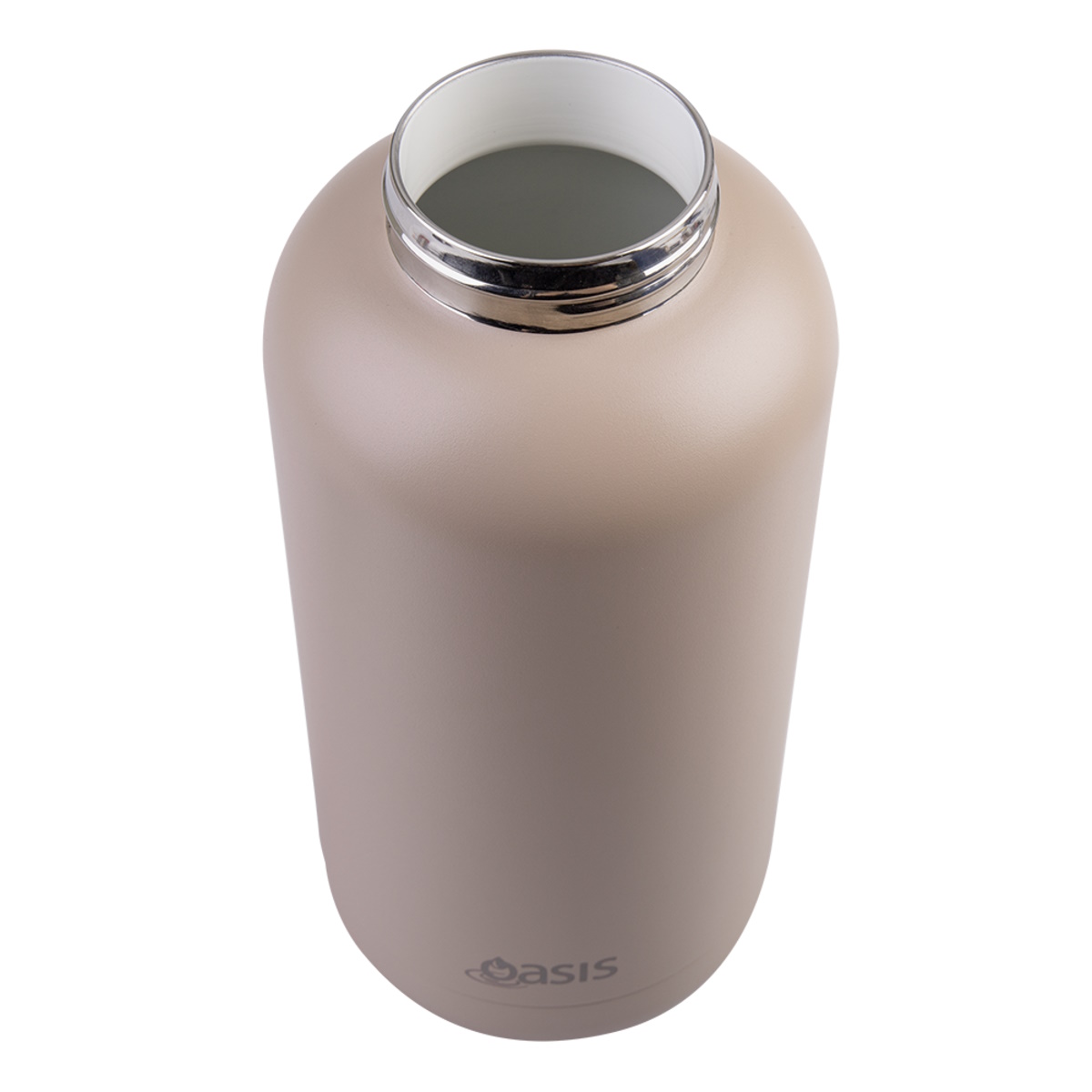 Oasis Moda Ceramic Lined S/S Triple Wall Ins. Drink bottle 1.5l Latte-3