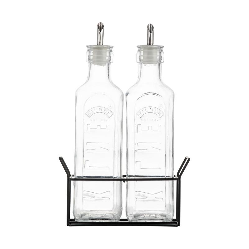 Kilner Oil Bottle Set 600ml-1
