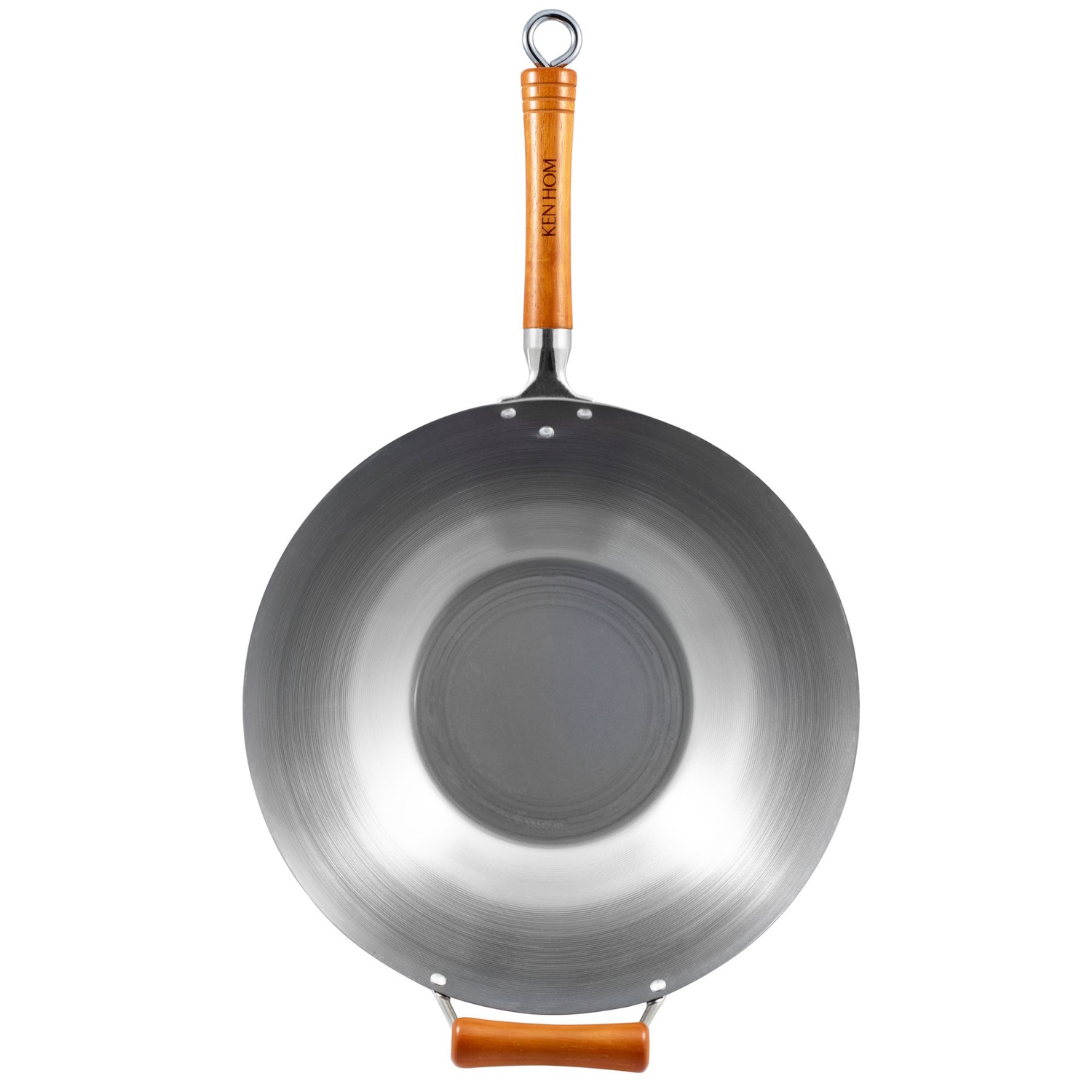 Ken Hom Excellence Carbon Steel Wok 36cm-2