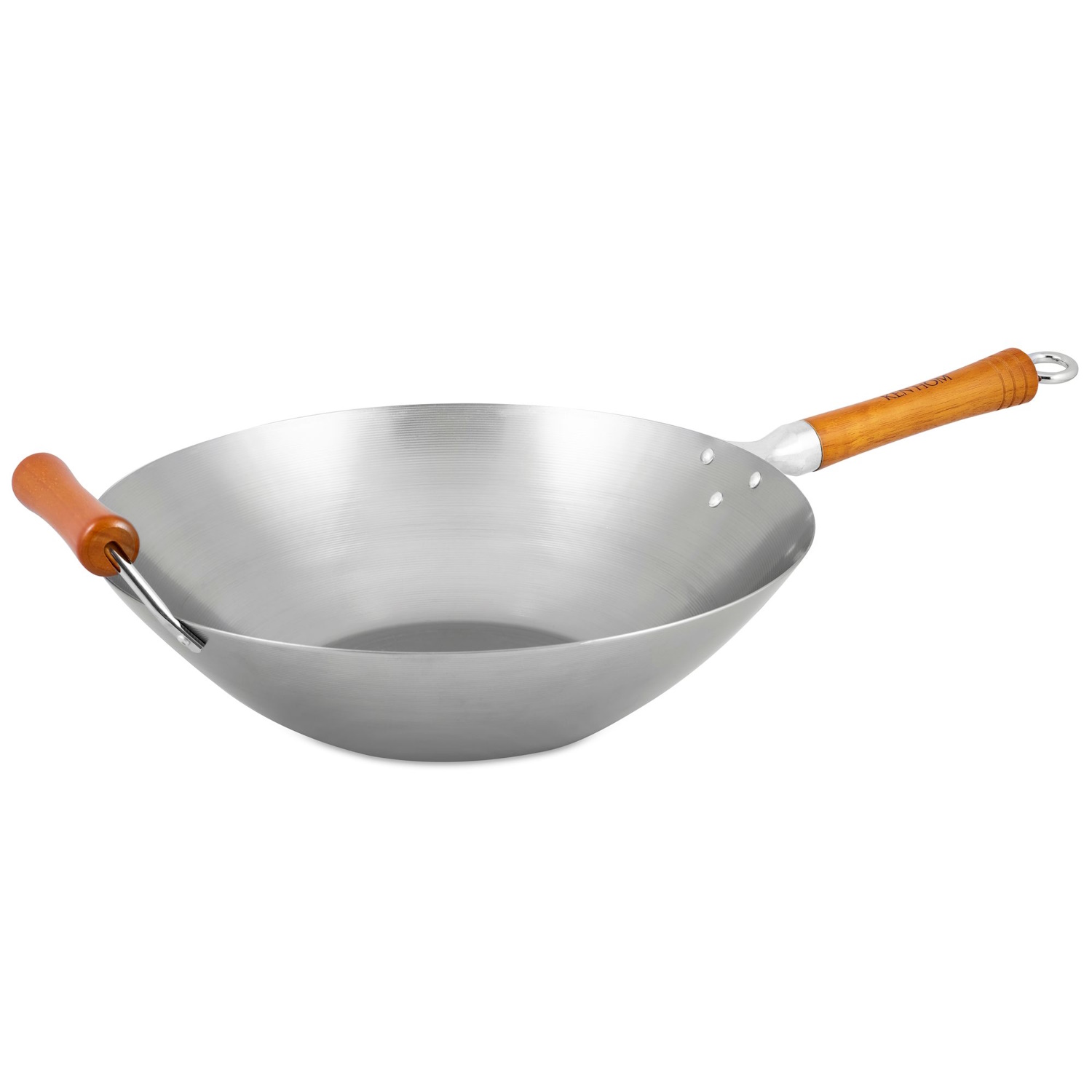 Ken Hom Excellence Carbon Steel Wok 36cm-3