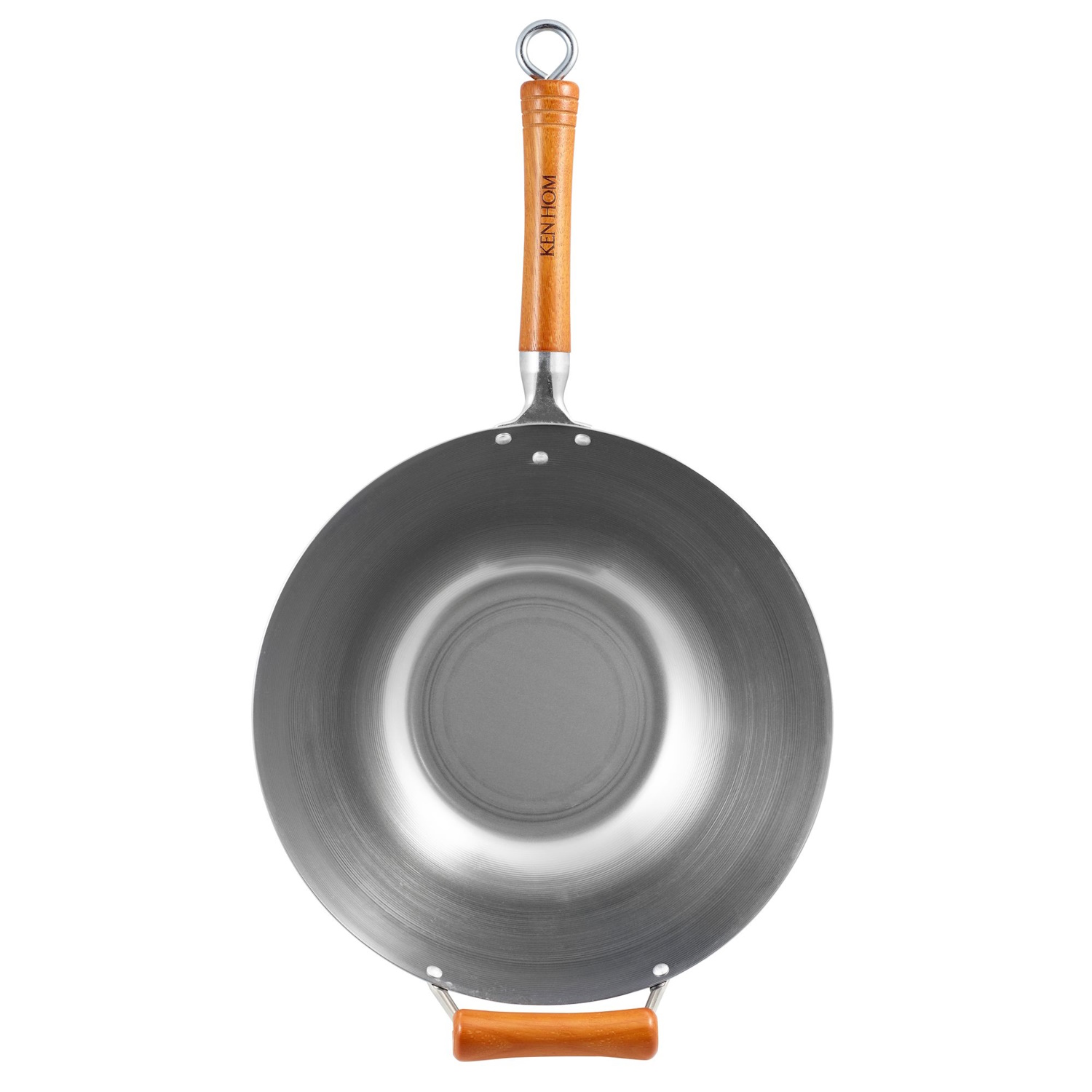 Ken Hom Excellence Carbon Steel Wok 32cm-2