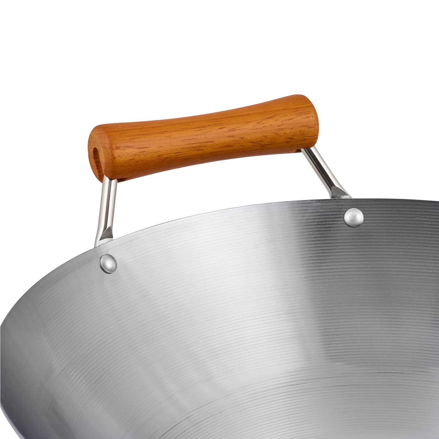 Ken Hom Excellence Carbon Steel Wok 32cm-3