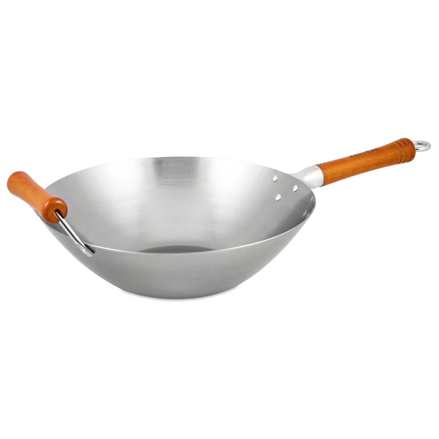 Ken Hom Excellence Carbon Steel Wok 32cm-4
