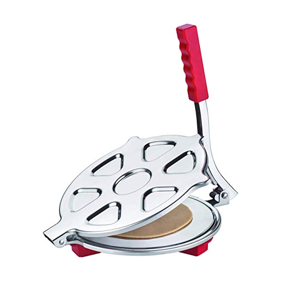 Affix Stainless Steel 17cm Puri and Chapathi Maker Press With Handle-3
