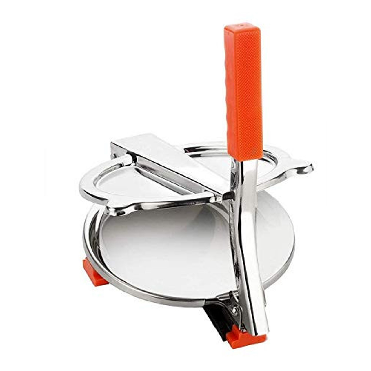 Affix Stainless Steel 17cm Puri and Chapathi Maker Press With Handle-4