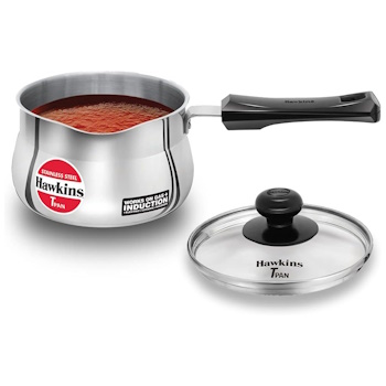 Hawkins Stainless Steel Saucepan 1.5L With Lid SST15G